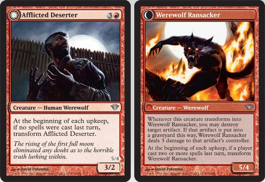 Afflicted Deserter / Werewolf Ransacker