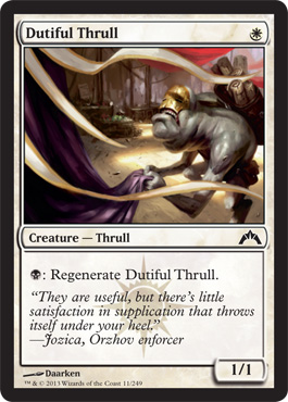 Dutiful Thrull Dutiful Thrull