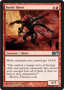 Blur Sliver in Magic 2014 Core Set (M14)