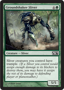 Groundshaker Sliver in Magic 2014 Core Set (M14)