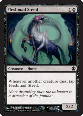 Fleshmad Steed | Magic: The Gathering Card