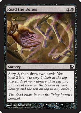 Read the Bones | Magic: The Gathering Card